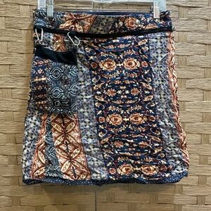 Zand Amsterdam Hand Made Women’s Wrap Mini Skirt Vintage OS